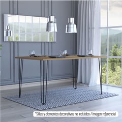 TUHOME - Mesa Comedor Vassel Miel