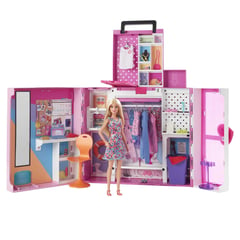 BARBIE - Juguete Dream Closet Nuevo con Muñeca