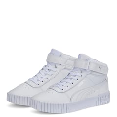 PUMA - Zapatillas Urbanas Mujer Carina 2.0 Mid Blanco