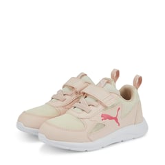 PUMA - Zapatillas urbanas Niña Fun Racer AC PS Beige