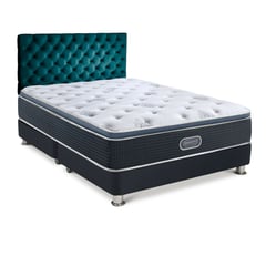 BEAUTYREST SIMMONS - Dormitorio Silver Lord King + 2 Almohadas