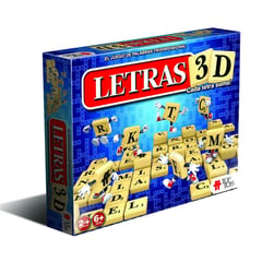 TOP TOYS - Juego de Mesa Letras 3D