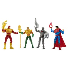 DC COMICS - Pack x4 Figuras de Acción