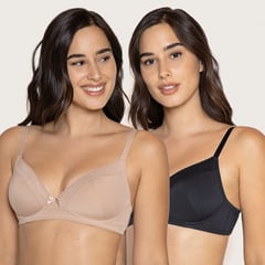 PALMERS - Pack x2 Sostén Mujer