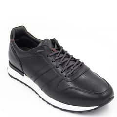 DAUSS - Zapatos Casuales de Cuero Hombre NEGRODSSZ2202N Negro