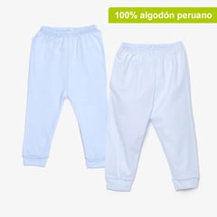 YAMP - Pantalón Bebé niño Pack x2 Algodón