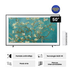 SAMSUNG - Televisor The Frame 50" Qled 4k Qn50ls03bagxpe
