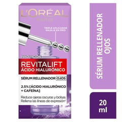 LOREAL PARIS - Serum Rellenador Ojos Revitalift Acido Hialuronico