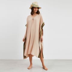 PERMUTA - Salidas de baño vestido Mujer Permuta Zuri Camel