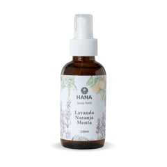 HANA - Spray Textil Lavanda,Naranja y Menta 120ml