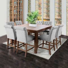 HOME PREMIUM - Juego de Comedor 8 Sillas Manolo