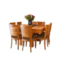 HOME PREMIUM - Juego de Comedor 8 Sillas Princesa