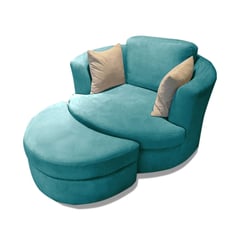 HOME PREMIUM - Sillon + Banqueta Luna