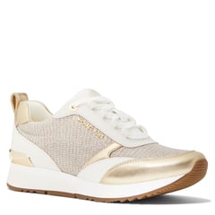 MICHAEL KORS - Zapatillas urbanas Mujer Allie Stride Champagne Dorado