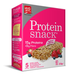YOUR GOAL - Barras Protein Snack Yogurt & Berries Display x5 Unid