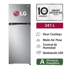 Refrigeradora GT24BPP 241LT Door Cooling Top Mount Plateada