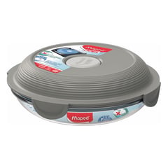 MAPED - Contenedor Plato De Vidrio Concept Adult Gris