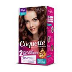 COQUETTE - Kit Tinte para Cabello 8.4 Chocolate Encantador 2 Aplicaciones