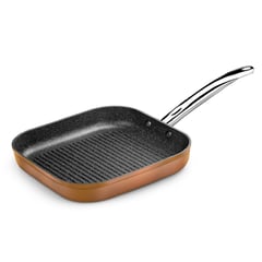 LIFE FOR MEN - Sarten Copper Grill Con Rayas 28 cm