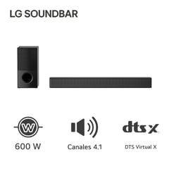 LG - Soundbar SNH5 600W Bluetooth AI Sound Pro