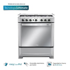 MABE - Cocina de Piso a Gas 76 cm Inox - CMP7630FX0