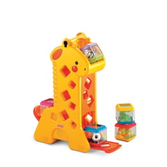 FISHER PRICE - Juguete de bebé Peek-A-Blocks Jirafa