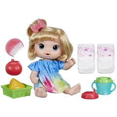 BABY ALIVE - Muñeca Fruity Sips Manzana