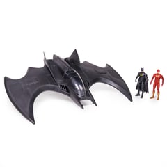 DC COMICS - Vehículo Batwing Con 2 Figuras De Acción Flash La Pelicula