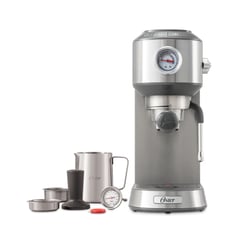 OSTER - Cafetera compacta Oster® de espresso y cappuccino con tecnología ThermoBlock