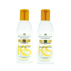 KERASILK PROFESSIONAL - Pack Post Alisado Anti Frizz Kerasilk Sh + Acond