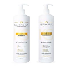 KERASILK PROFESSIONAL - Pack Post Alisado Anti frizz Kerasilk 2 Lt Sh+Acon