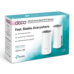 TP LINK - Sistema Wi-Fi Mesh Deco E4(2-Pack) AC1200 Mbps