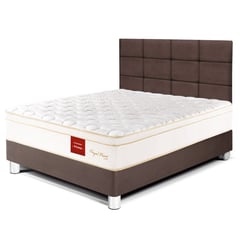 PARAISO - Dormitorio Royal Prince Firme Blocks 2 Plz + 2 Almohadas Viscoelásticas + Protector