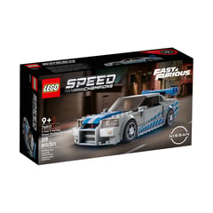 LEGO - Bloques Speed Champions Fast And Furious Nissan Skyline