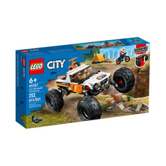 LEGO - Bloques City Auto Todoterreno 4X4 Aventurero