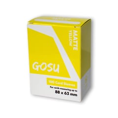 GOSU - Funda Para Cartas Amarillo