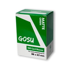 GOSU - Funda para Cartas Verde