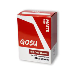 GOSU - Funda para Cartas Rojo