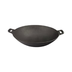 LUGANO - Wok Hierro Fundido 30 Cm con asas