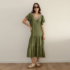 PERMUTA - Vestidos Mujer Mia Verde