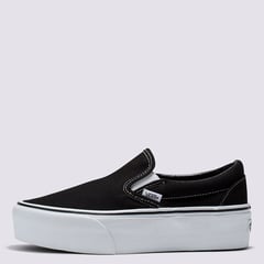 VANS - Zapatillas Urbanas Mujer Classic Slip-On Negro