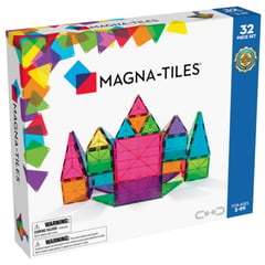 MAGNA TILES - Set Magnético Clásico 32 Piezas