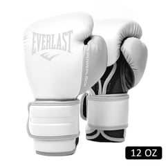 EVERLAST - Guante De Box Power2 Tr Hl Blanco 12 Oz