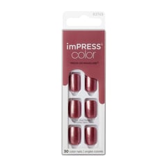 KISS - Uñas Press On Impress Color Peanut Pink