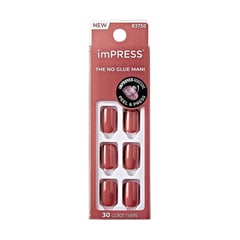 KISS - Uñas Press On Impress Color Platonic Pink