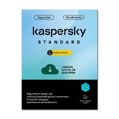 KASPERSKY - Antivirus Standard Mobile 1 Dispositivo 1 Año Bundle