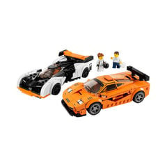 LEGO - Bloque de Speed Champions Mclaren Solus Gt Y Mclaren F1 Lm