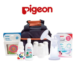 PIGEON - Set de Lactancia con Extractor Manual