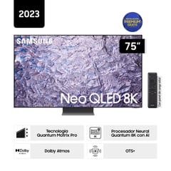 SAMSUNG - Televisor Smart TV 75" Neo QLED 8K Mini LED QN75QN800CGXPE (2023)