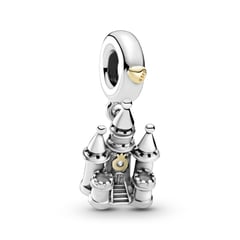 PANDORA - Charm Colgante De 2 Tonos Castillo